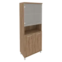 Шкаф высокий широкий First KST-1.4 (дуб Табак)